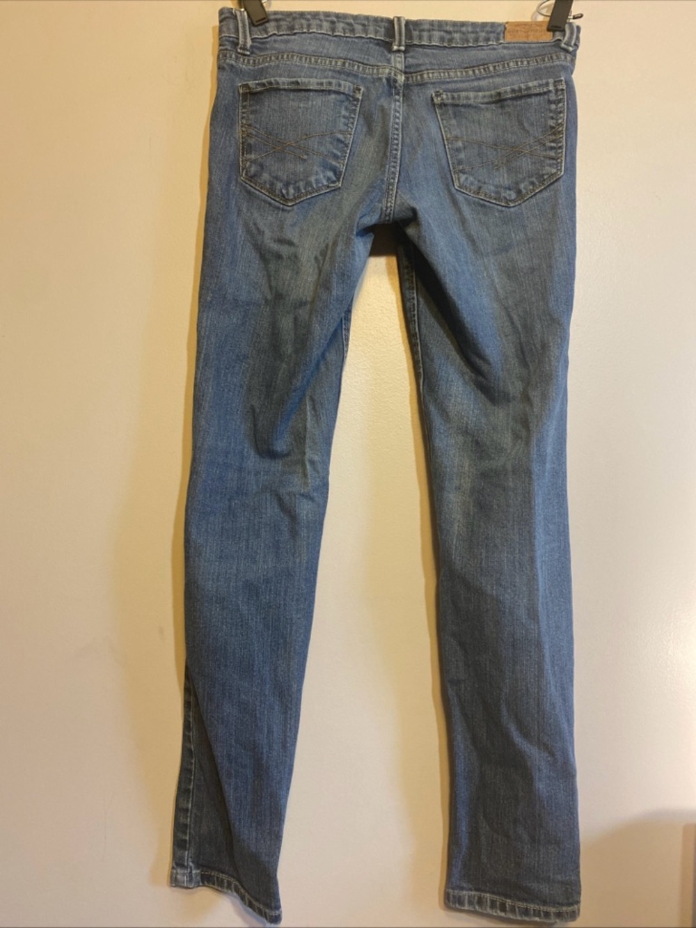 Aeropostale Women 5/6 Jeans Y2K Blue Ashley Ultra Skinny Denim  5 Pocket Regular